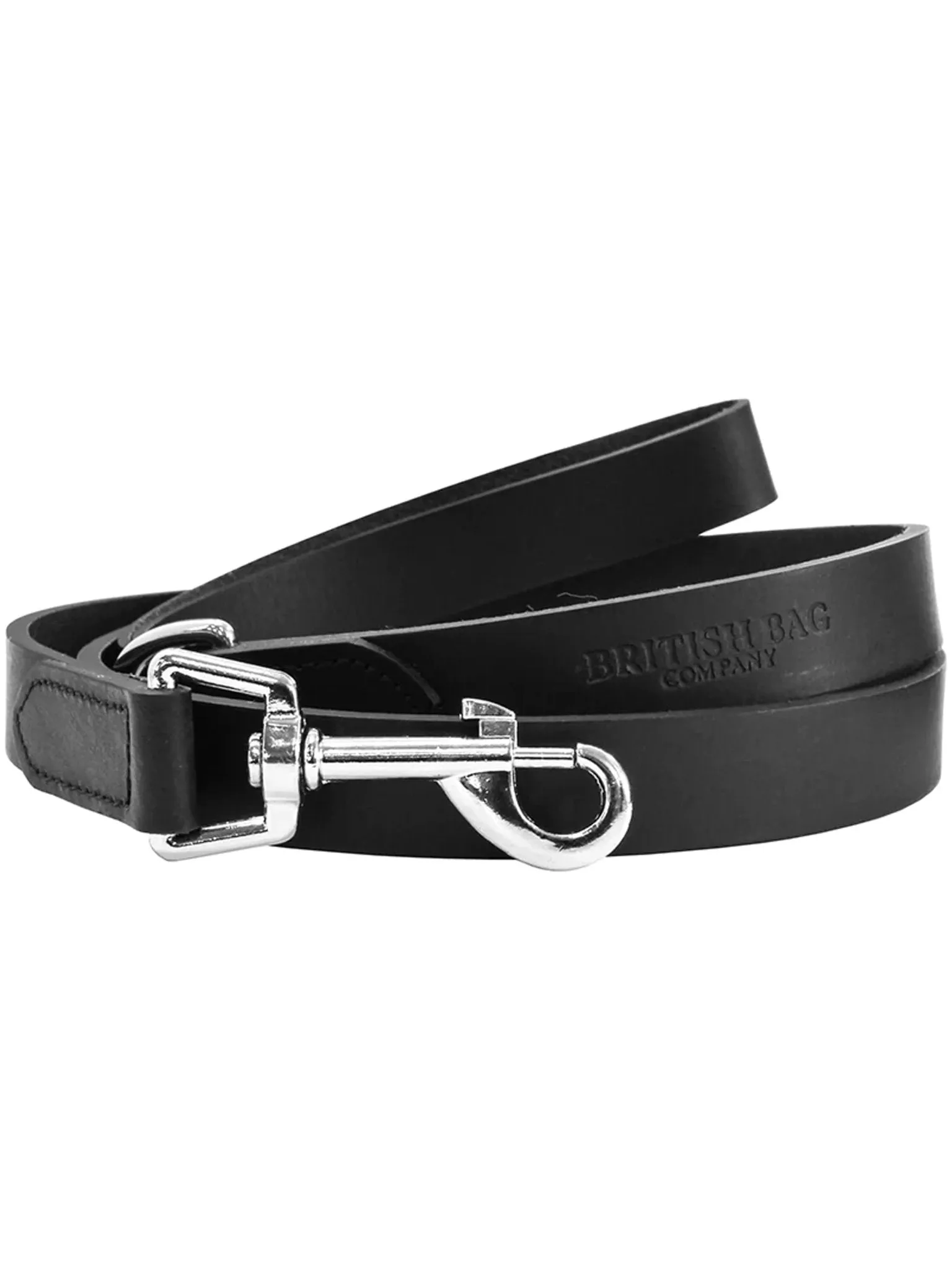 The British Bag Company - Premium Leather Dog Lead 2cm Wide, 110cm Long