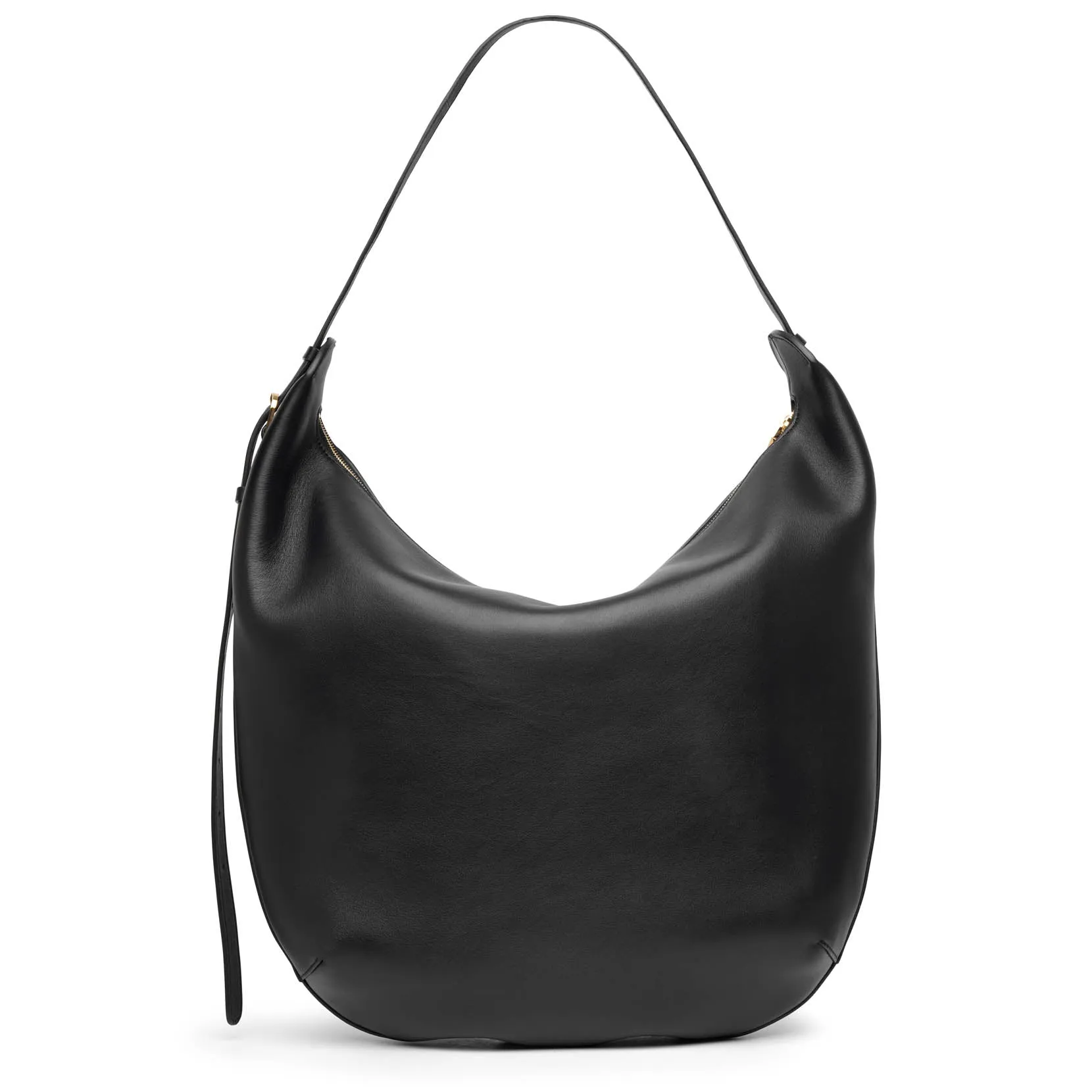 The Row N/S Allie black leather bag