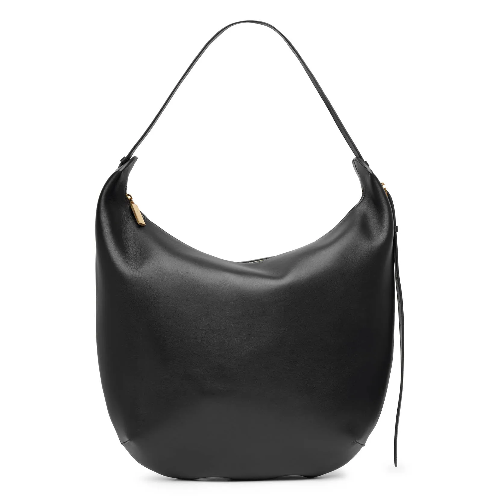 The Row N/S Allie black leather bag