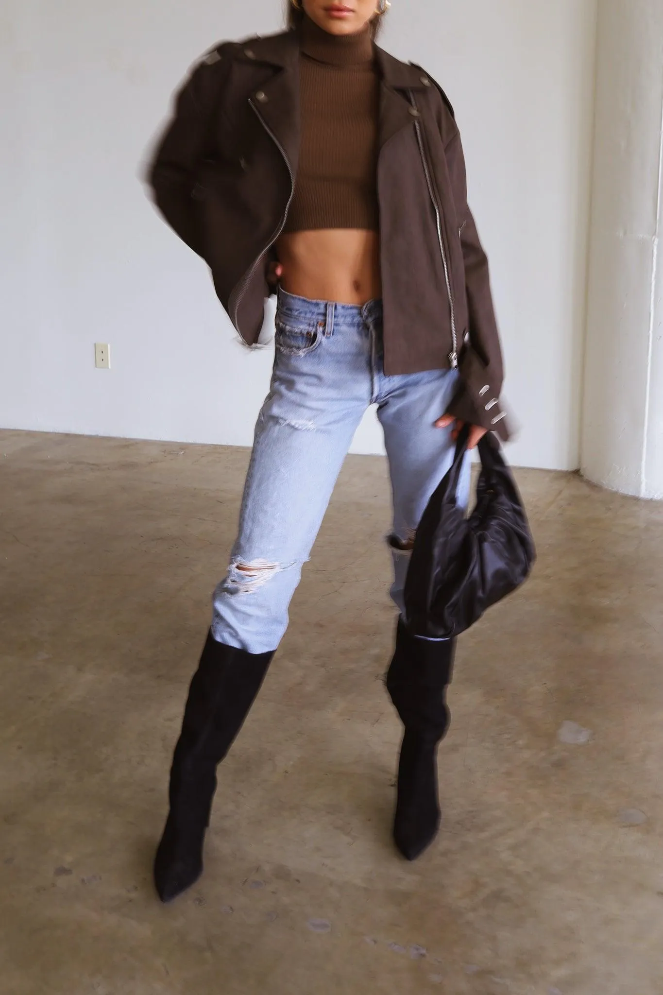 This City Leather Jacket - FINAL SALE