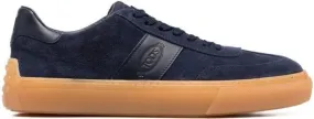 Tod's suede low-top sneakers Blue