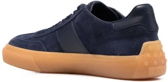 Tod's suede low-top sneakers Blue