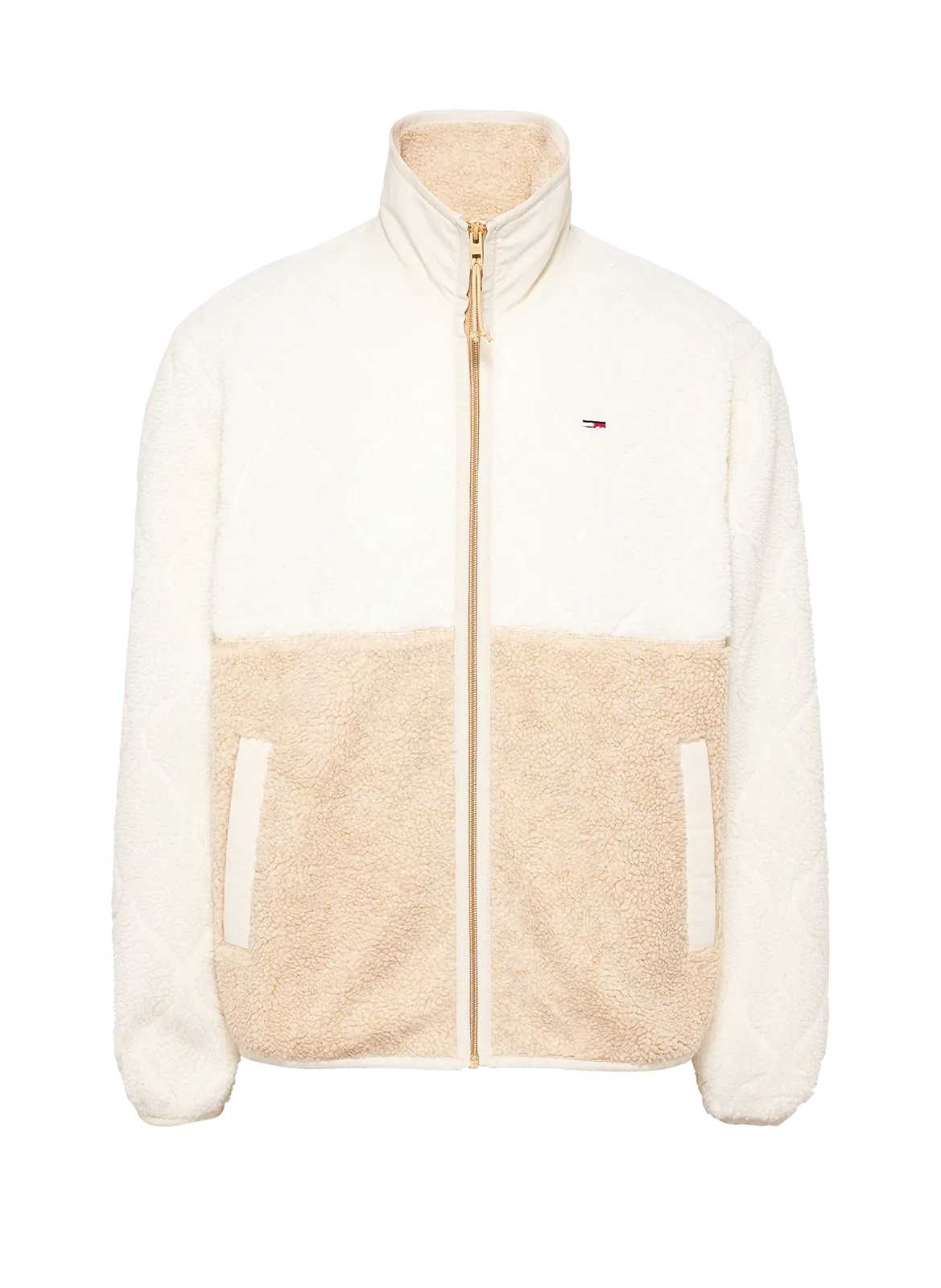 Tommy hilfiger  Zip-up fleece vest - Beige