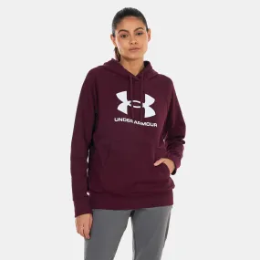 Under Armour Women's Rival Fleece Big Logo Hoodie