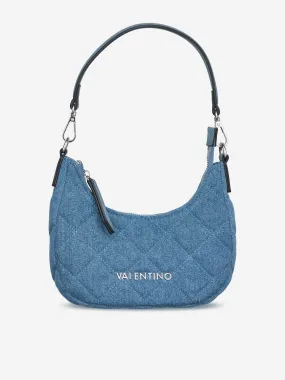 Valentino Girls Ocarina Denim Shoulder Bag in Blue (17cm)