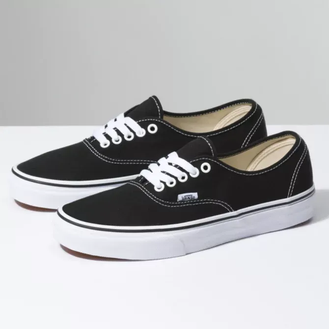 VANS AUTHENTIC BLACK WHITE