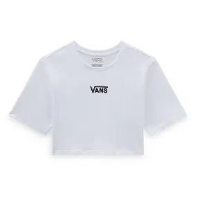 Vans Flying V Crew Crop Top - White