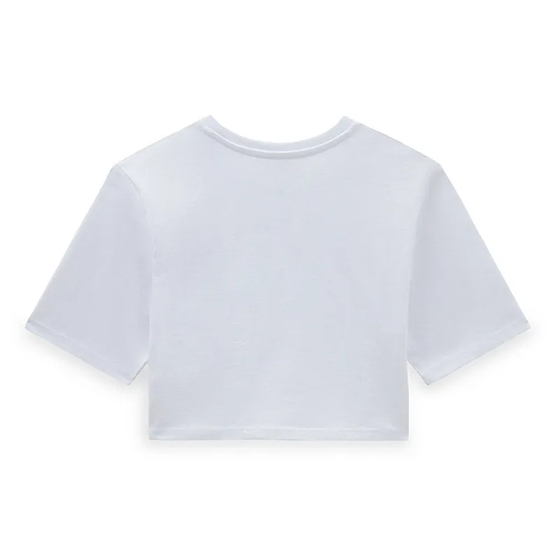 Vans Flying V Crew Crop Top - White