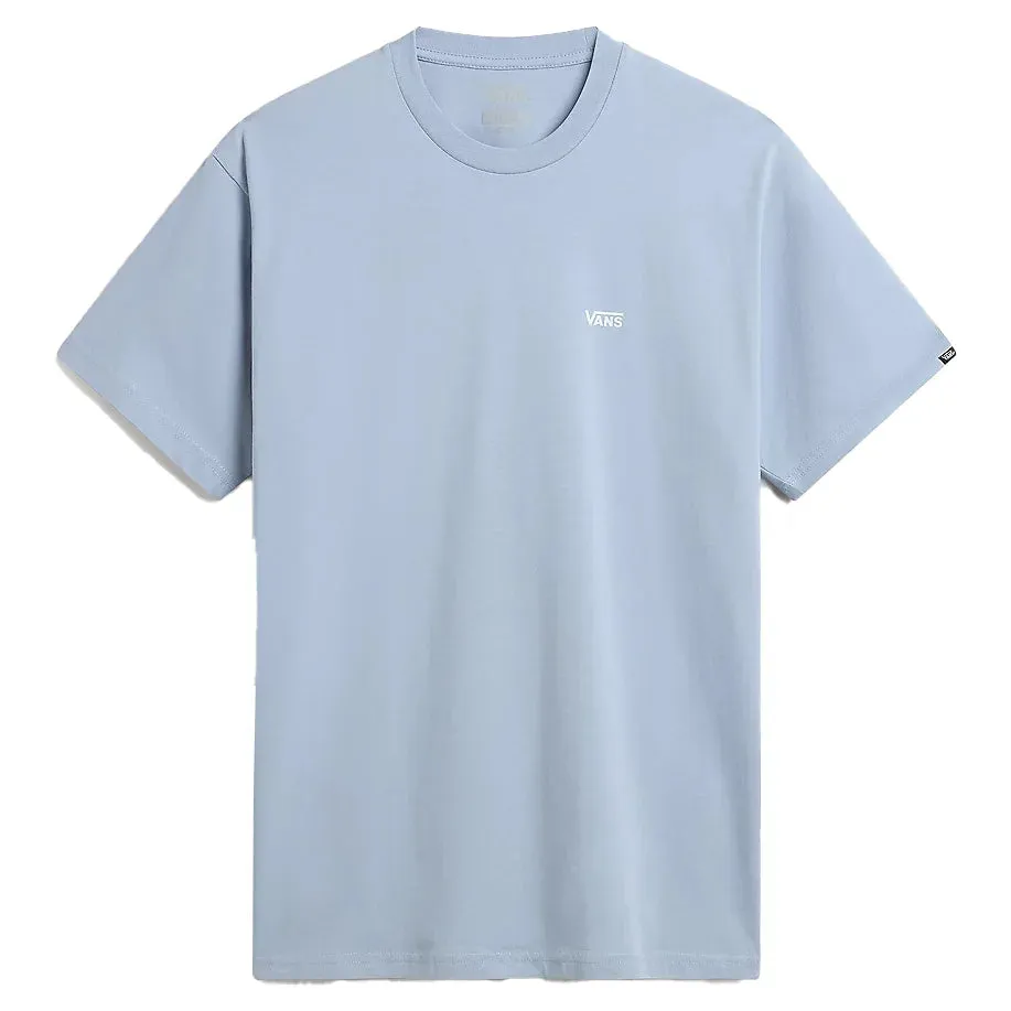 Vans Left Chest Logo Tee - Dusty Blue