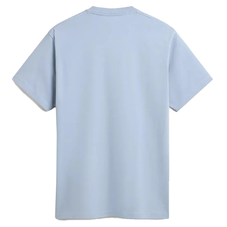 Vans Left Chest Logo Tee - Dusty Blue