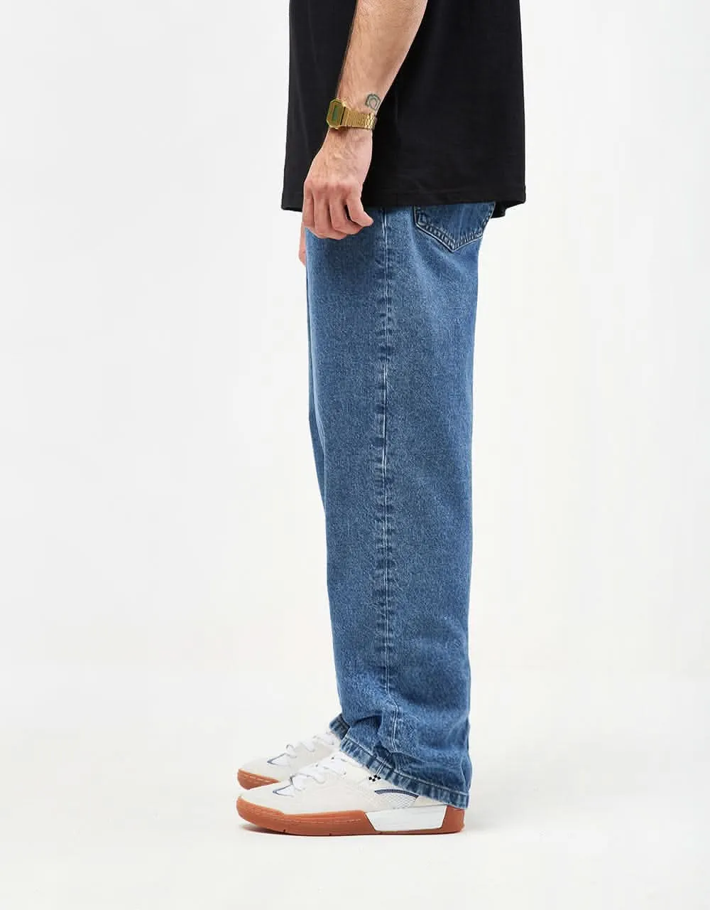 Vans Loose Fit 5 Pocket Denim Pant - Stone Wash