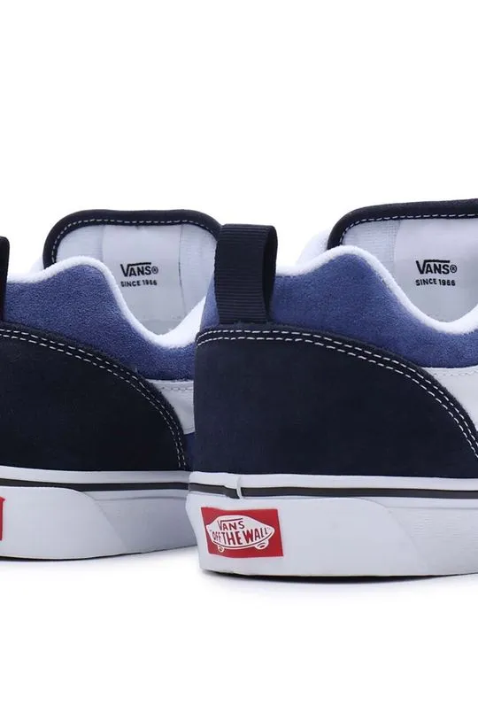 Vans suede plimsolls Knu Skool blue color