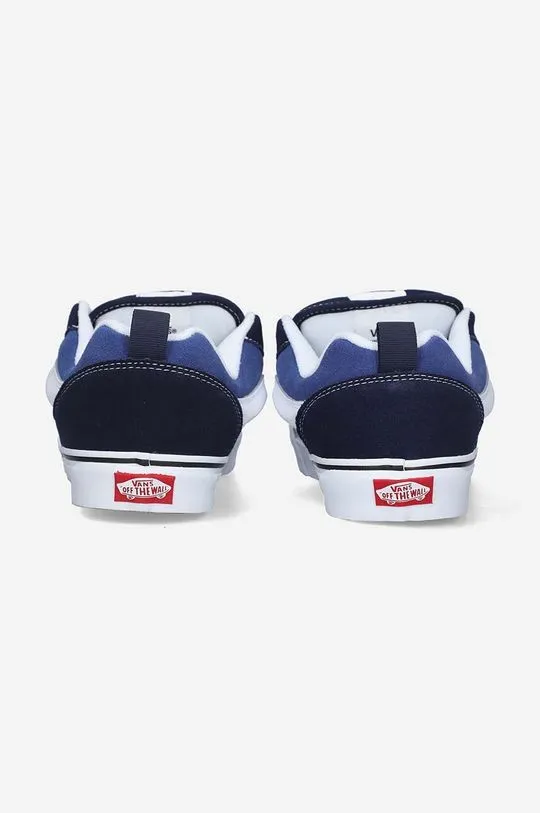 Vans suede plimsolls Knu Skool blue color