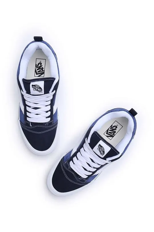 Vans suede plimsolls Knu Skool blue color