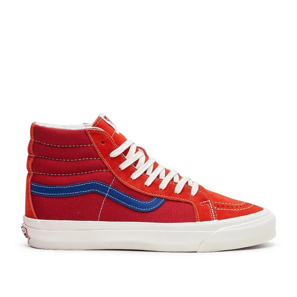 Vans Vault OG Sk8-Hi LX (Rot / Orange / Blau)