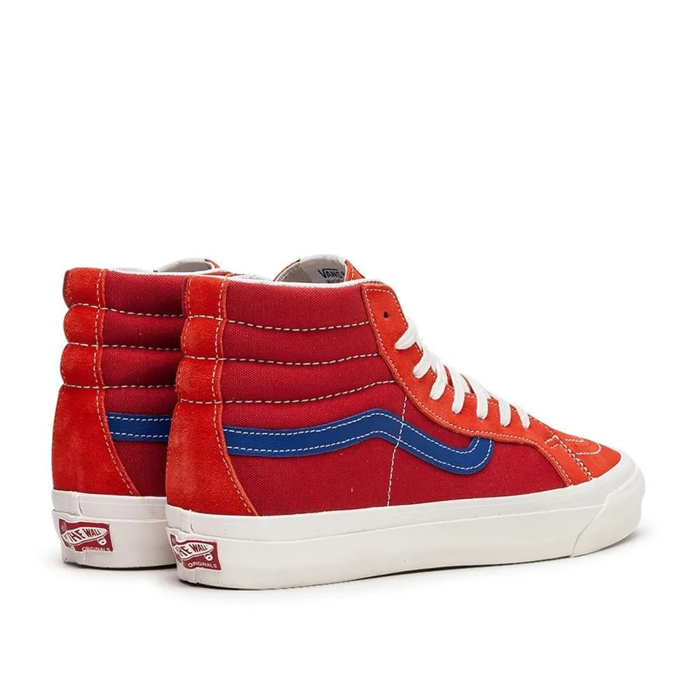 Vans Vault OG Sk8-Hi LX (Rot / Orange / Blau)