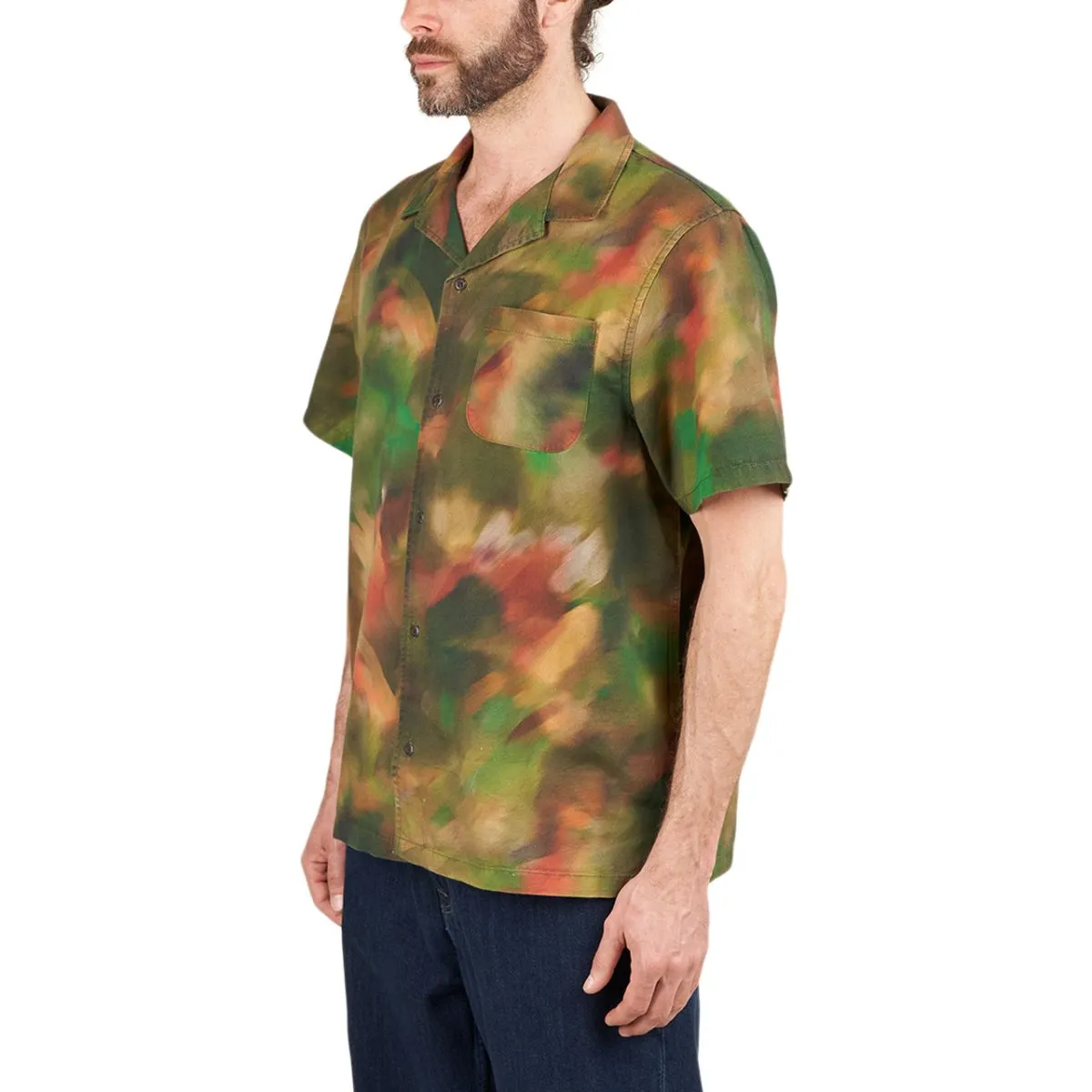 Vans Vault x Dobale “Forever Sunny in Ikoyi” Camo Shirt (Multi)