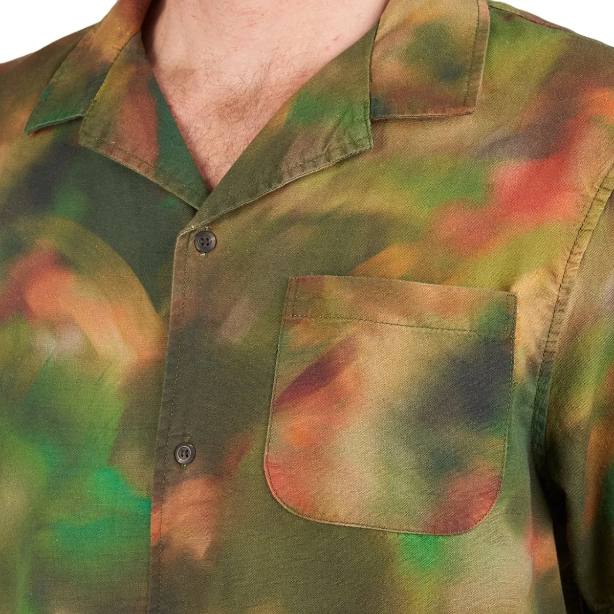 Vans Vault x Dobale “Forever Sunny in Ikoyi” Camo Shirt (Multi)