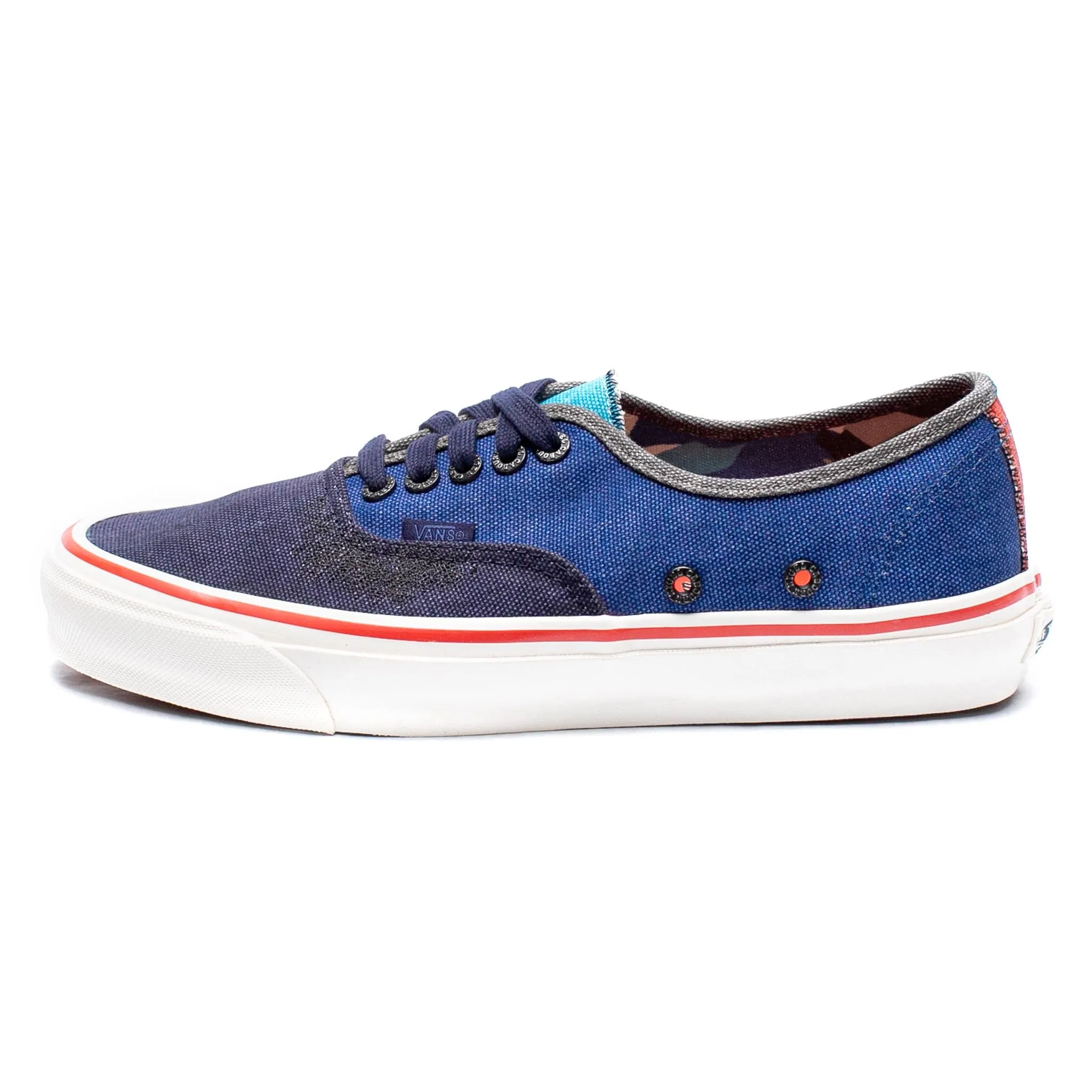 Vans Vault x Nigel Cabourn OG Authentic LX Crazy Navy Mix