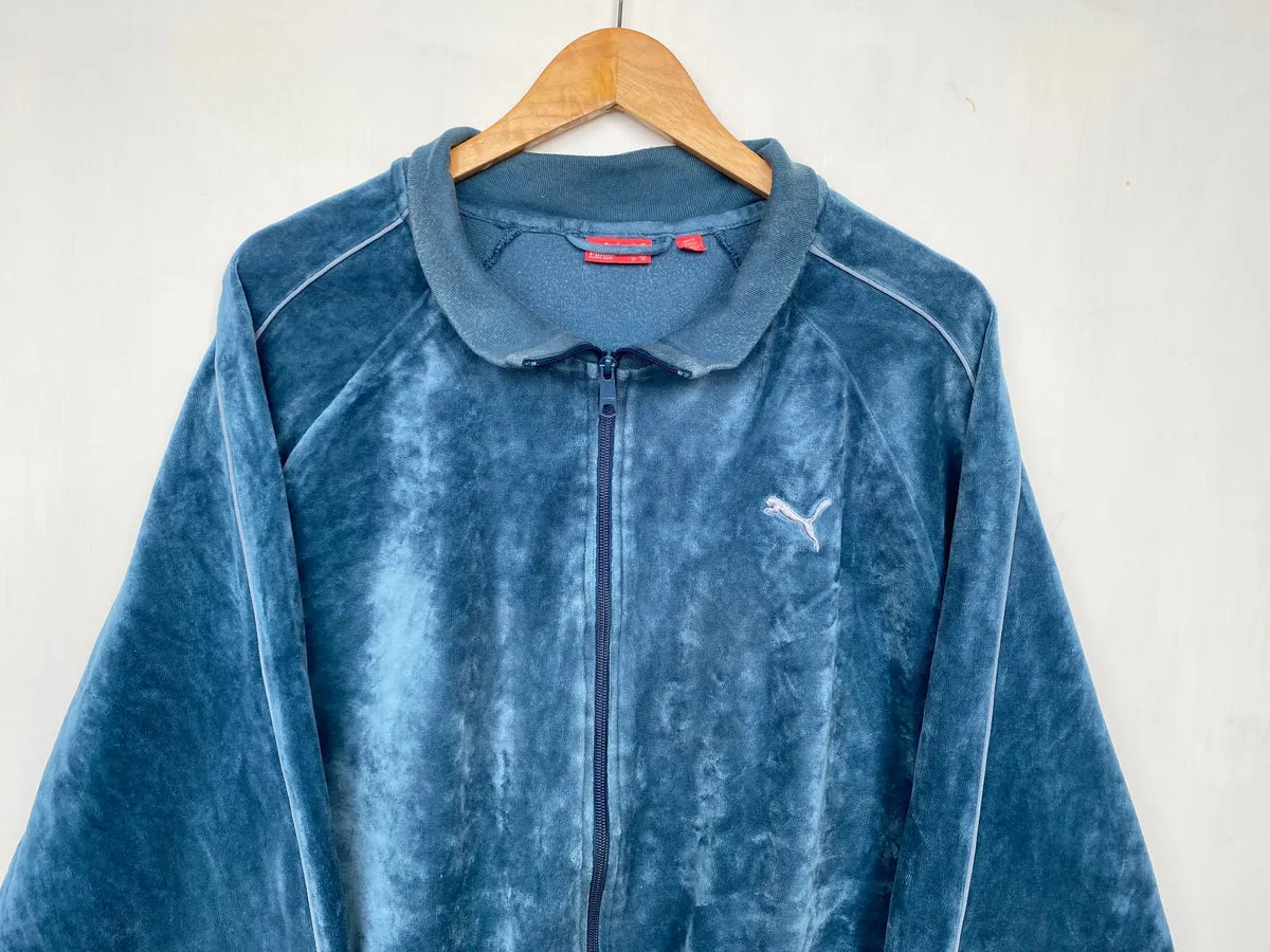 Velour Puma zip up (2XL)