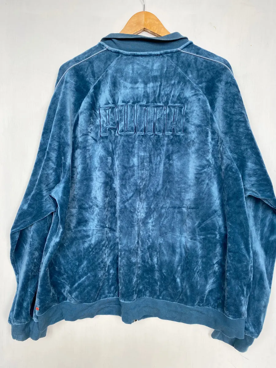 Velour Puma zip up (2XL)