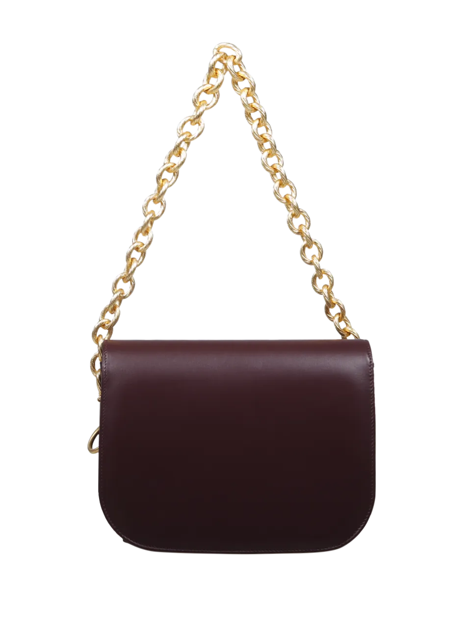 WOMAN AMATO DANIELE BORDEAUX CALF LEATHER QUEEN CACCIATORA BAG