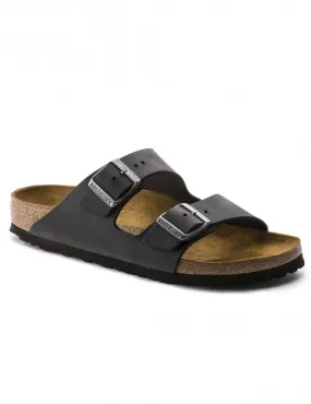 Women's Arizona Nubuck Sandals - Black (Narrow Fit)