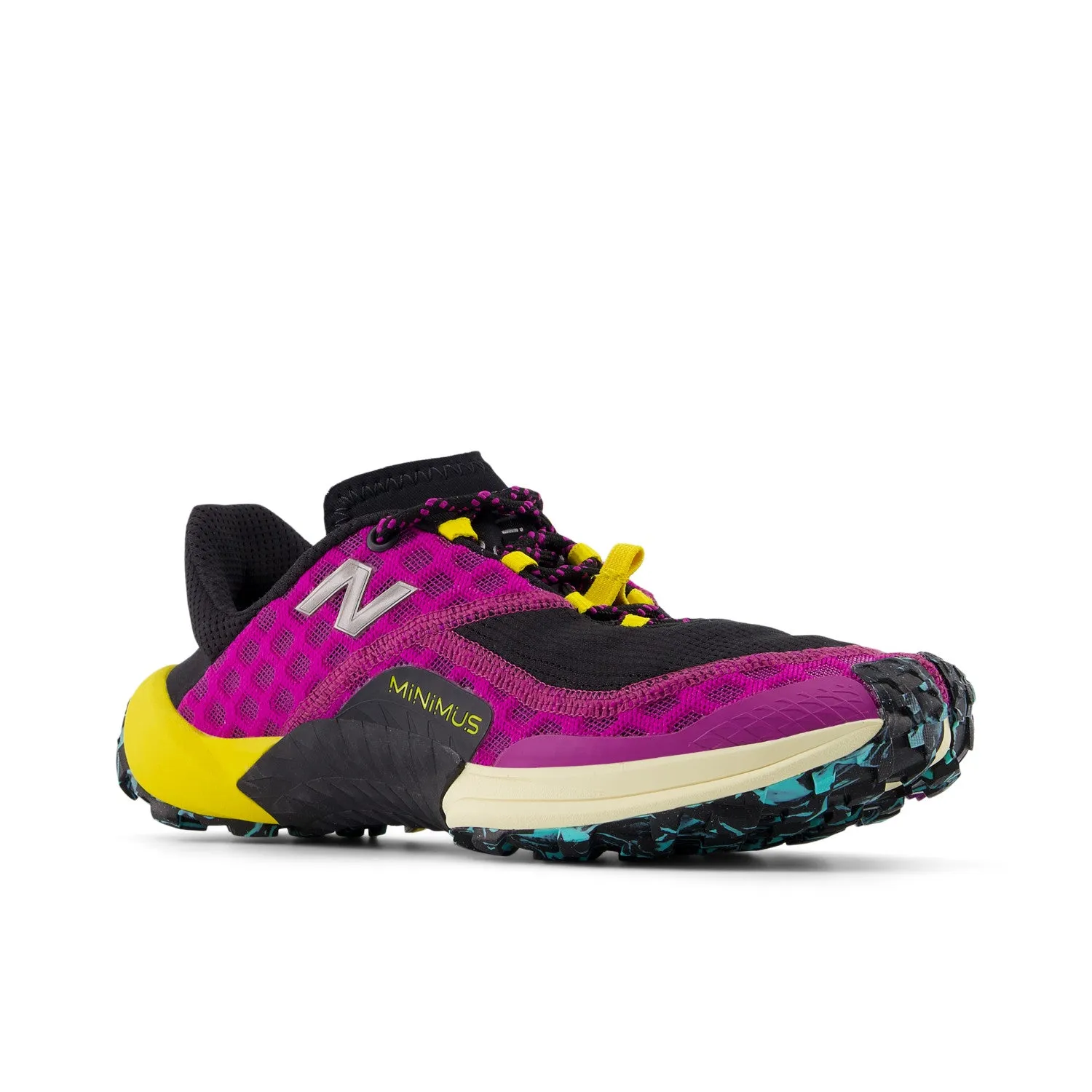 Women's New Balance Minimus Trail Color: Purple Fuchsia with Black