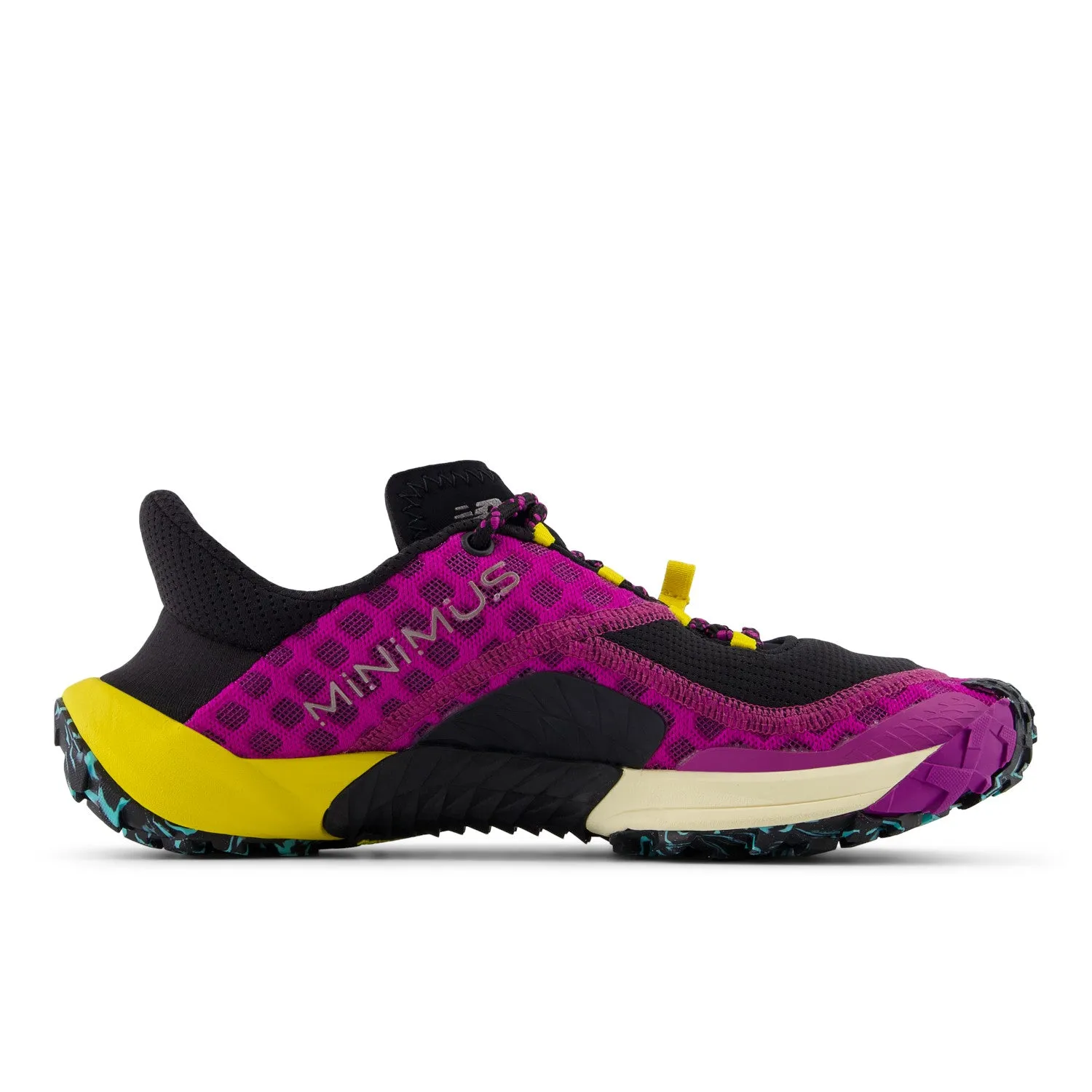 Women's New Balance Minimus Trail Color: Purple Fuchsia with Black