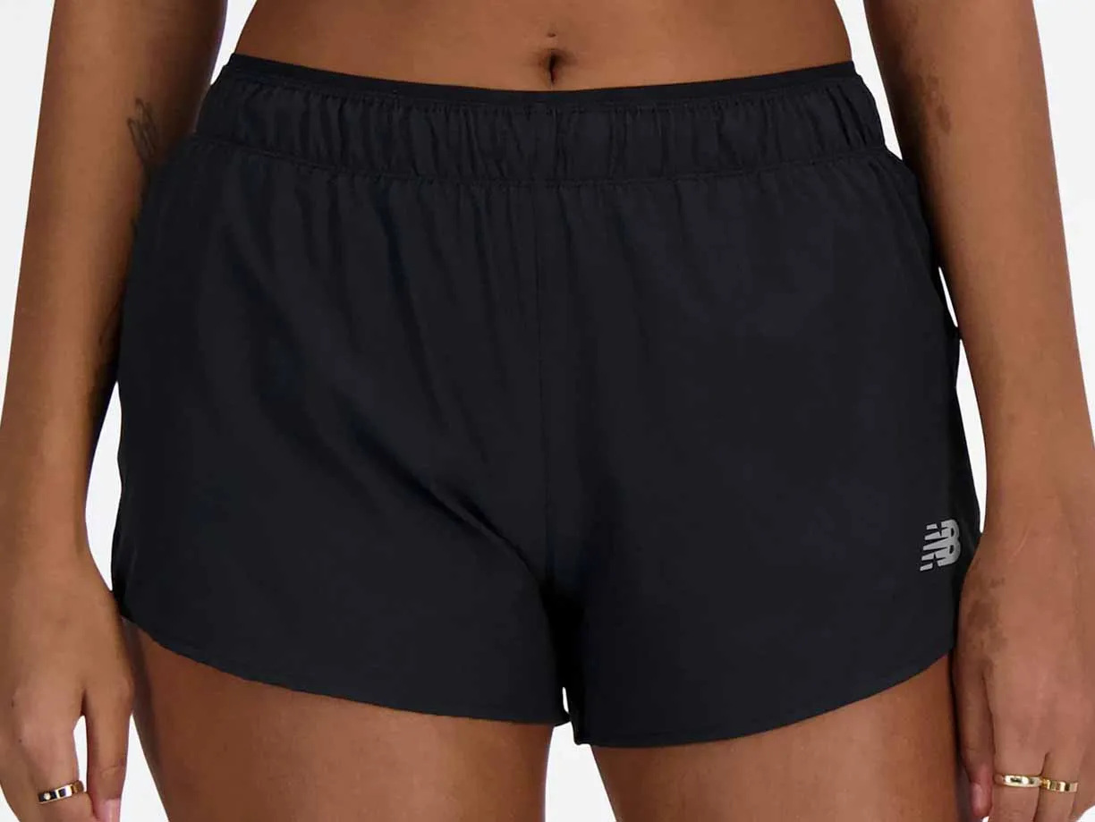 Women's New Balance RC Seamless 3 Short - WS41286-BK