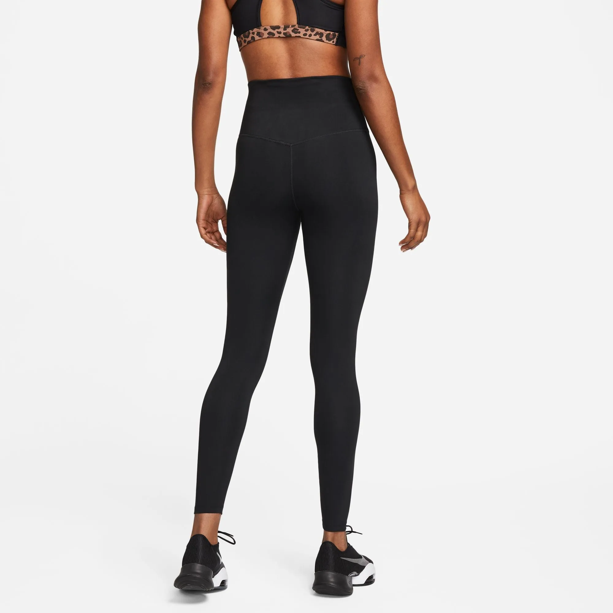 Womens Nike High Waisted Leggings 'Black'