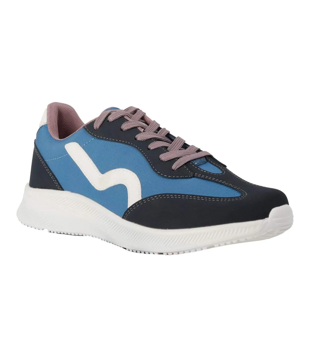 Womens/ladies marine retro trainers coronet blue/toadstool Regatta