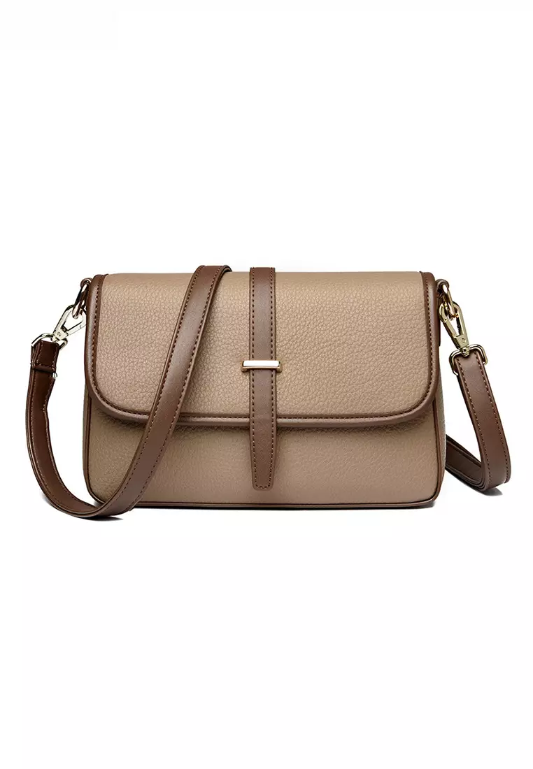 ZITIQUE Color -like imitation skin three -way shoulder bag